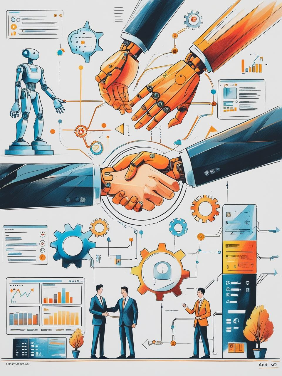 AI Automation Illustration